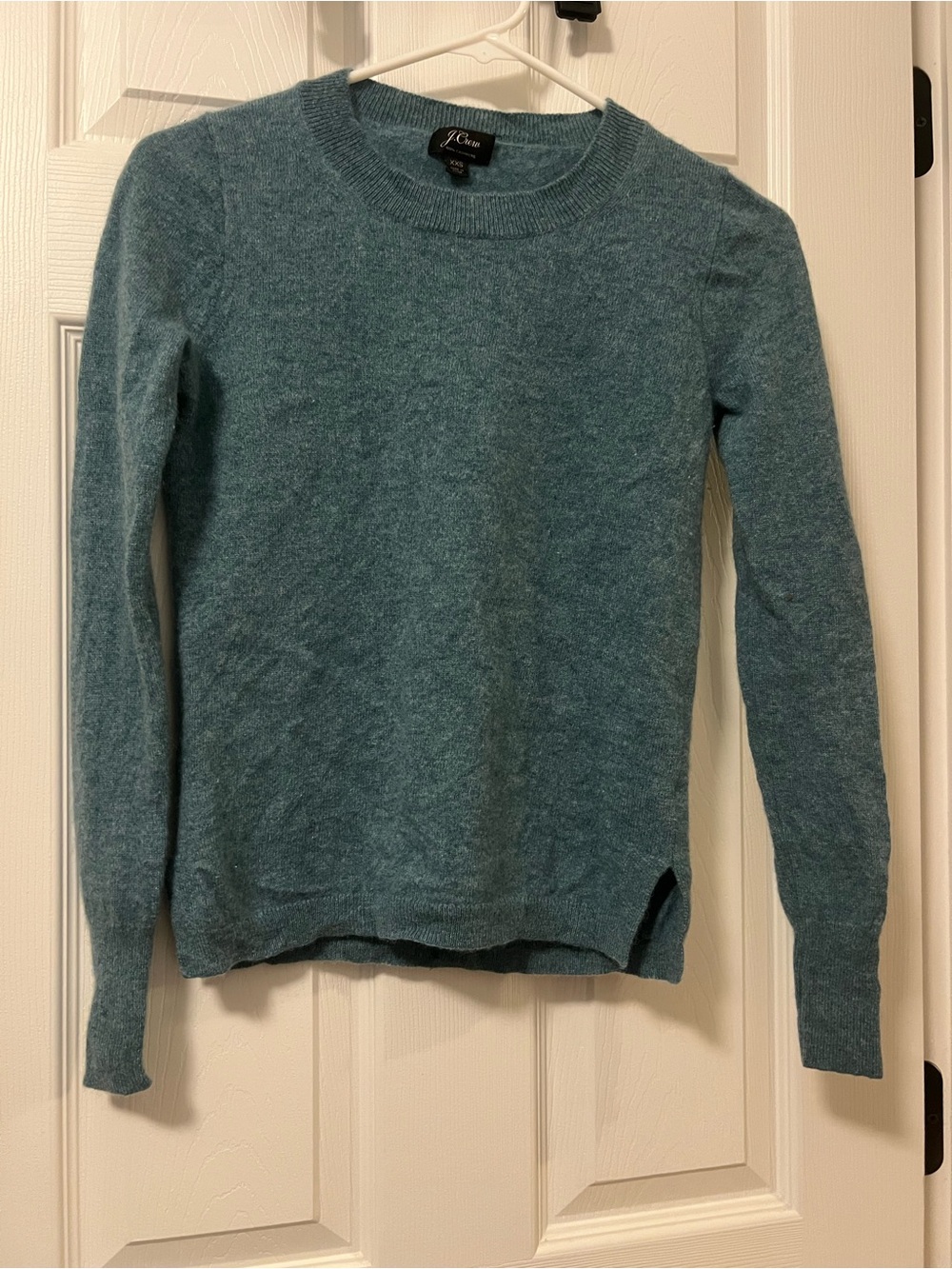 J. Crew Teal-Blue Crewneck Sweater